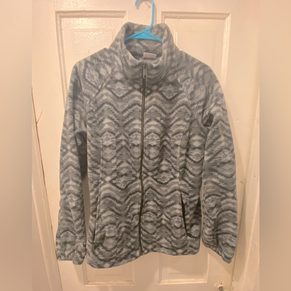 WOMENS COLUMBIA FLEECE ZIP UP